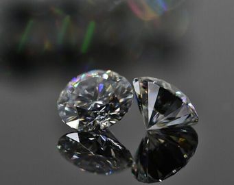Porcellana colore sintetico di forma rotonda DEF del diamante di 3ct 9mm Moissanite per gioielli fini fabbrica